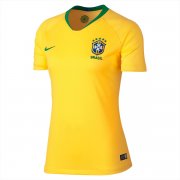Brazil Home 2018 World Cup Women's Soccer Jersey Shirt