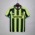 Manchester City 98-99 Away Green Retro Soccer Jersey Football Shirt