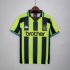 Manchester City 98-99 Away Green Retro Soccer Jersey Football Shirt