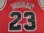 CHICAGO BULLS RED FINALS JERSEY MICHAEL JORDAN #23