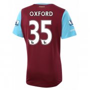 West Ham Home 2015-16 OXFORD #35 Soccer Jersey