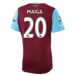 West Ham Home 2015-16 MAIGA #20 Soccer Jersey