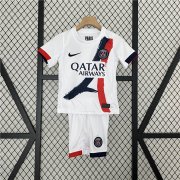 Kids PSG 24/25 Away Soccer Football Kit (Shirt+Shorts)
