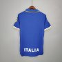 Italy FootBall Shirt 1996 Retro Blue Soccer Jersey