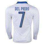 Italy LS Away 2016 Del Piero Soccer Jersey