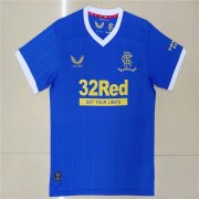 Glasgow Rangers Soccer Jersey 21-22 Home Blue Football Shirt