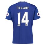 Chelsea Home 2016-17 TRAORE 14 Soccer Jersey Shirt