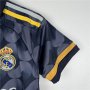 Kids/Youth Real Madrid 23/24 Away Soccer Football Kit(Shirt+Short)