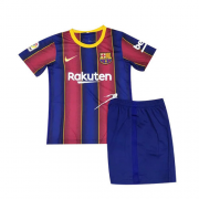 Kids Barcelona FC 20-21 Home Soccer Kit (Shirt+Shorts)