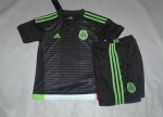 Kids Mexico 2015-16 Home Soccer Kit(Shorts+Shirt)