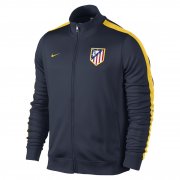 13-14 Atletico Madrid Black Track Jacket