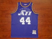 Utah Jazz Pistol Pete Maravich #44 Purple Hardwood Classics Jersey