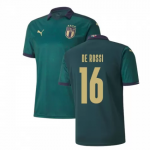 19-20 Italy Third Green #16 DE ROSSI Soccer Jersey Shirt