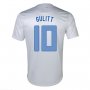 2013 Netherlands #10 Gullit Away White Jersey Shirt