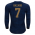 Eden Hazard Real Madrid Away 2019-20 LS Soccer Jersey Shirt