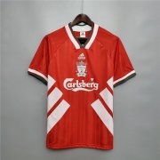 93/95 Liverpool Retro Red Soccer Jersey Football Shirt