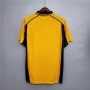 00/01 Liverpool Retro Yellow Soccer Jersey Football Shirt