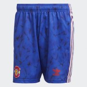 Manchester United X Human Race 20-21 Blue Soccer Football Shorts