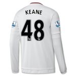 Manchester United LS Away 2015-16 KEANE #48 Soccer Jersey
