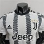 22/23 Juventus Home White & Black Soccer Jersey Football Shirt (Player Version)