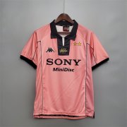 Juventus 97-98 Retro Soccer Jersey Away Pink Football Shirt