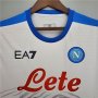 Napoli 21-22 Maradona Commemorative Version White Soccer Jersey Football Shirt