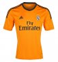 13-14 Real Madrid #11 BALE Away Orange Soccer Jersey Shirt