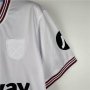 West Ham United 23/24 Football Shirt Away White Soccer Shirt