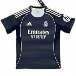 Real Madrid 25/26 Away Black Shirt