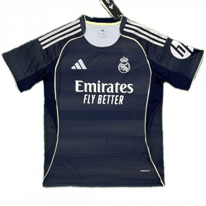 Real Madrid 25/26 Away Black Shirt