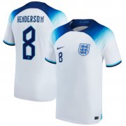 England World Cup 2022 Home Kit HENDERSON Soccer Shirt White Football Shirt