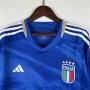 2023 Italy Football Shirt Home Long Sleeve Soccer Jersey