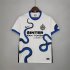 Inter Milan 21-22 White Away Snake Soccer Jersey Football Shirt