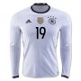 Germany LS Home 2016 GOTZE #19 Soccer Jersey
