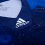 18-19 Real Madrid EA Sports Blue Long Sleeve Jerseys Shirt