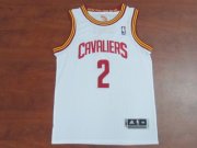 Cleveland Cavaliers Kyrie Irving #2 White Jersey