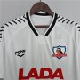 Colo-Colo Retro Soccer Jersey 1992 White Home Football Shirt