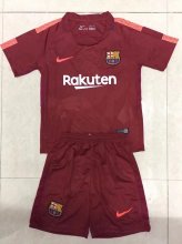 Kids Barcelona Third 2017/18 Soccer Suits (Shirt+Shorts)