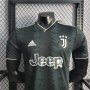 22/23 Juventus Away Black Soccer Jersey Football Shirt (Player Version)
