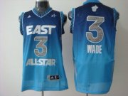 2012 NBA All-Star Miami Heat Dwyane Wade #3 Blue Jersey