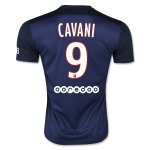 Paris Saint-Germain 2015-16 Home CAVANI #9Soccer Jersey PSG