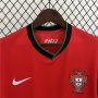 UEFA Euro 2024 Portugal Home Red Soccer Jersey Football Shirt