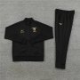 Lazio 23/24 Black Half Zipper Tracksuit