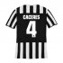 13-14 Juventus #4 Caceres Home Jersey Shirt