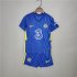 Kids/Youth Chelsea 21-22 Home Blue Soccer Kits (Shirt+Shorts)
