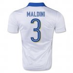 Italy Away 2016 Paolo Maldini Soccer Jersey