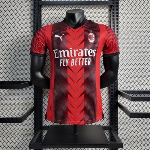 AC Milan 23/24 Home Red Soccer Jersey Football Shirt (Authentic Version)