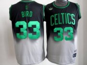Boston Celtics Larry Bird #33 Fadeaway Fashion Swingman Jersey