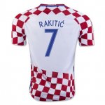 Croatia Home 2016 Rakitic 7 Soccer Jersey Shirt