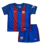 Kids Barcelona 2016-17 Home Soccer Kits(Shirt+Shorts)